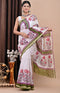 Buta Print Chanderi Silk Saree (CHSAR13)